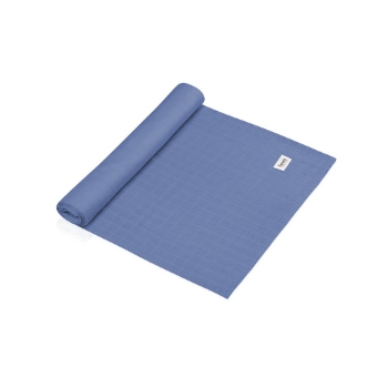 Slika Lionelo Swaddle deka bambus 120 x 120 cm, Blue Denim