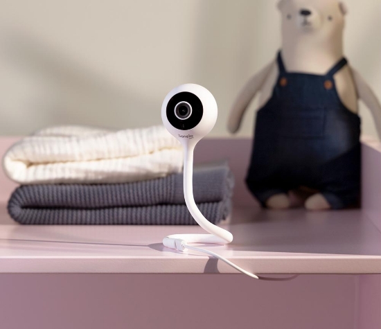 Slika Baby monitor dvosmjerni Babyline Smart WIFI White - Lionelo