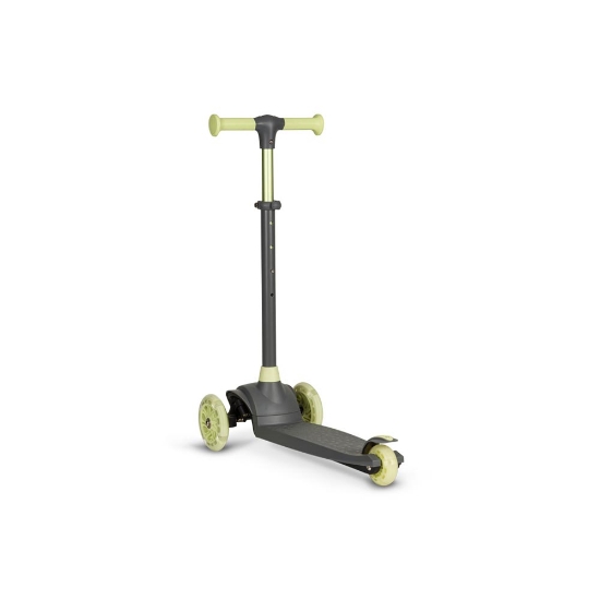 Slika Lionelo Jessy Grey Green LED romobil za djecu