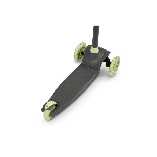 Slika Lionelo Jessy Grey Green LED romobil za djecu