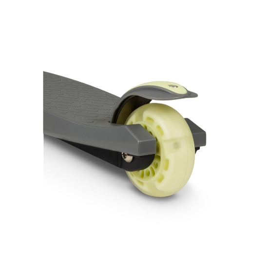 Slika Lionelo Jessy Grey Green LED romobil za djecu