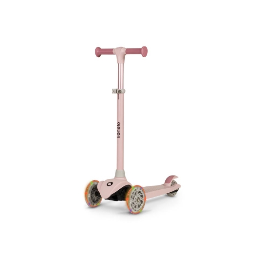 Slika Lionelo Jessy Pink Rose LED romobil za djecu 