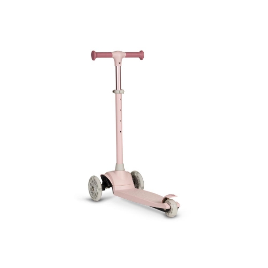 Slika Lionelo Jessy Pink Rose LED romobil za djecu 