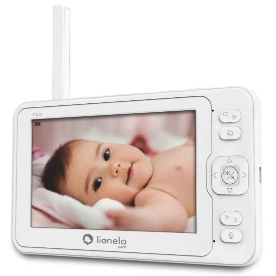 Slika Baby monitor dvosmjerni bijeli, Babyline 6.2, Lionelo