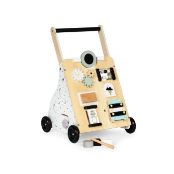 Slika Drvena edukativna guralica s dodacima Ecotoys 