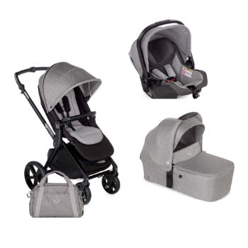 Slika Dječja kolicaMuum 4 3u1, Siva - Jane