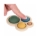 Silikonski senzorni Pop it Chill out 6 m+ Misty Green PETITE&MARS
