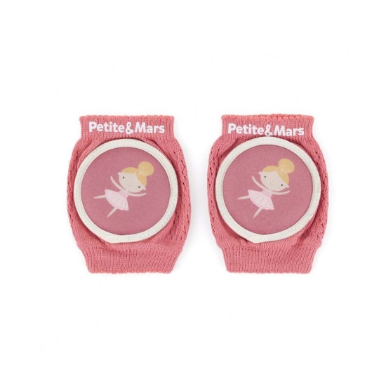 Slika PETITE & MARS Follow Zaštita za koljena za puzanje 6 m+, Dusty Rose 