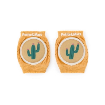Prikažite detalje za PETITE & MARS Follow Zaštita za koljena za puzanje 6 m+, Intense Ochre  Slika PETITE & MARS Follow Zaštita za koljena za puzanje 6 m+, Intense Ochre