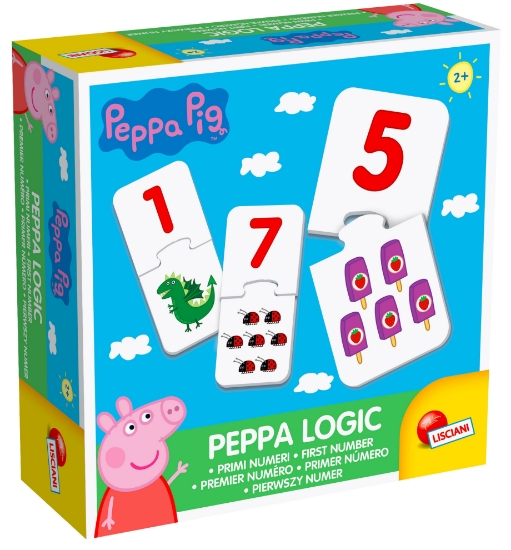 Slika Peppa Pig logika brojevi ili boje - LISCIANI 