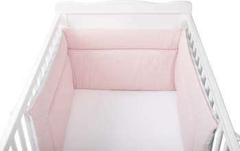 Slika Ogradica za dječji krevet roza BUBABA BY FREEON