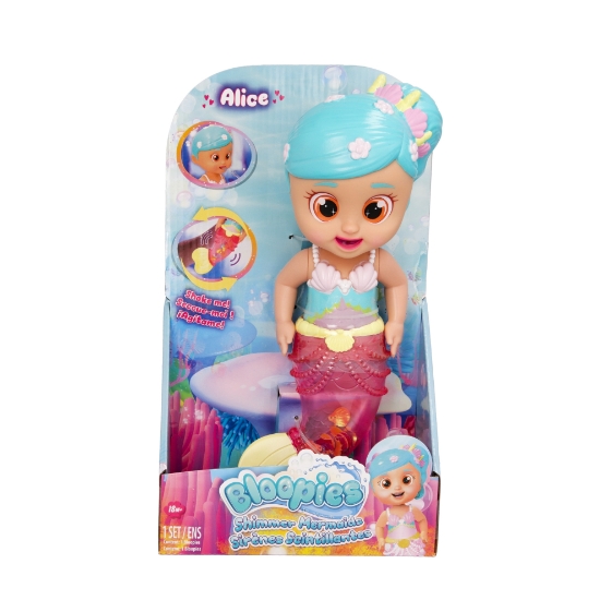 Slika Lutka sirena Shimmer Mermaids Alice 917309 - BLOOPIES