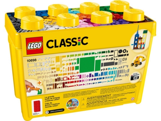 Slika LEGO® CLASSIC 10698 Velika kreativna kutija s kockama