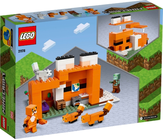 Slika LEGO® MINECRAFT® 21178 Lisičje prenoćište