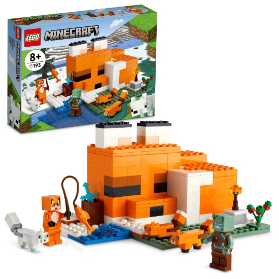 Slika LEGO® MINECRAFT® 21178 Lisičje prenoćište