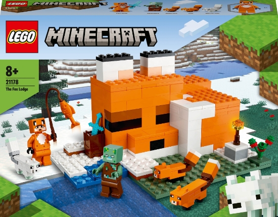 Slika LEGO® MINECRAFT® 21178 Lisičje prenoćište