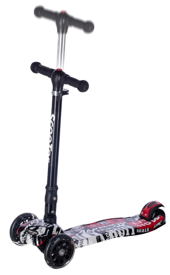 Slika  FREE 2 MOVE Zik Zak romobil, crni 67310  
