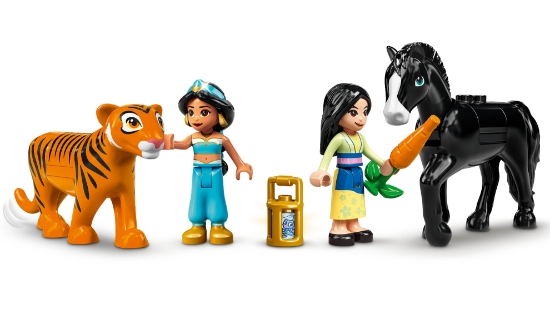 Slika LEGO® DISNEY PRINCESS™  43208 Jasminina i Mulanina pustolovina