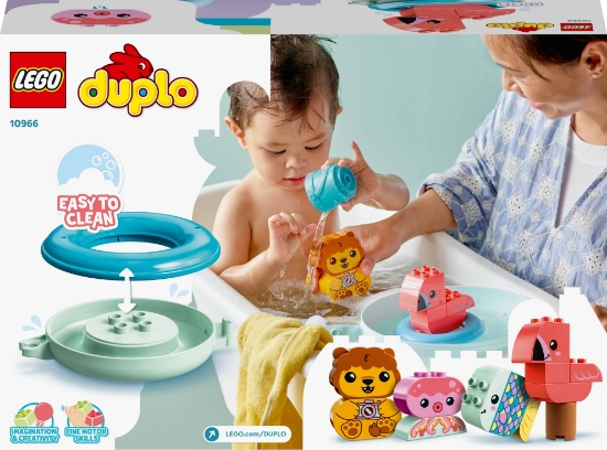 Slika LEGO® DUPLO®  10966 Zabava u kadi: plutajući životinjski otok