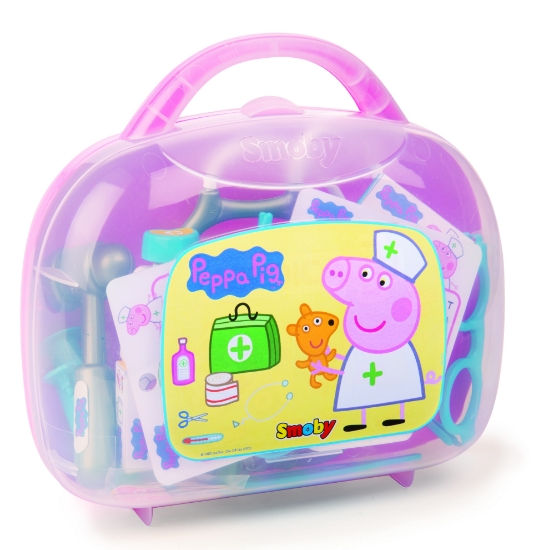 Slika Liječnički set u kovčegu Peppa Pig - SMOBY 