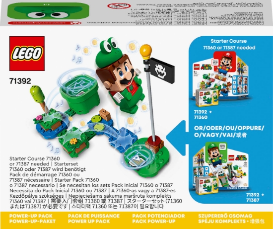 Slika LEGO® SUPER MARIO™  71392 Paket za energiju – žabac Mario