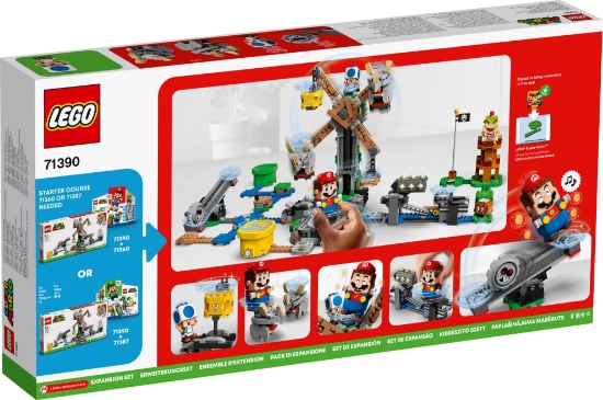 Slika LEGO® SUPER MARIO™  71390 Nokaut Reznora – komplet za proširenje