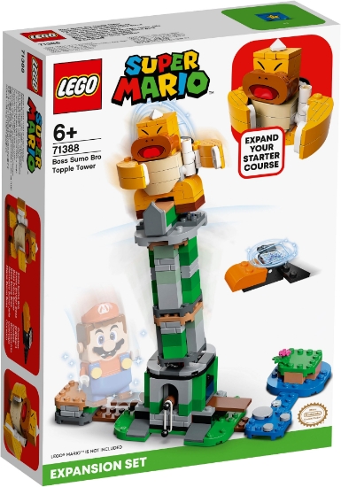 Slika LEGO® SUPER MARIO™  71388 Padajući toranj i Boss Sumo Bro - komplet za proširenje