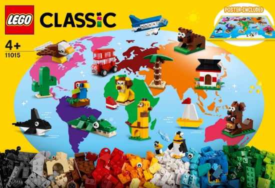 Slika LEGO® CLASSIC 11015 Širom svijeta