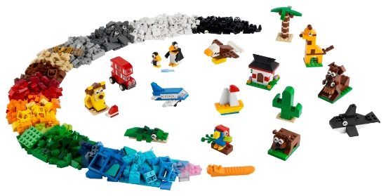 Slika LEGO® CLASSIC 11015 Širom svijeta