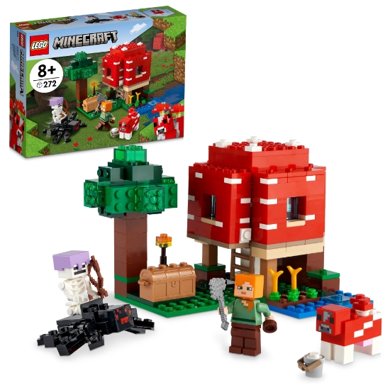 Slika LEGO® MINECRAFT® 21179 Gljivolika kuća