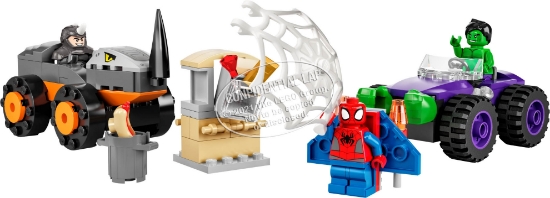 Slika LEGO® SPIDEY 10782 Obračun Hulka i Rhina u terencima