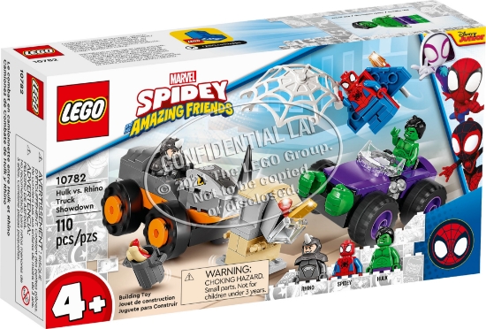 Slika LEGO® SPIDEY 10782 Obračun Hulka i Rhina u terencima