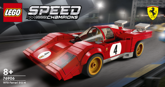 Slika LEGO® SPEED CHAMPIONS 1970 Ferrari 512 M