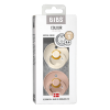 Slika BIBS Colour dude (okrugle) - Ivory/Blush (vel.3)