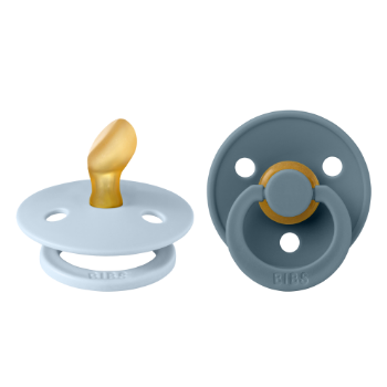 Slika BIBS Colour dude (anatomske) - Baby Blue/Petrol (vel. 1)