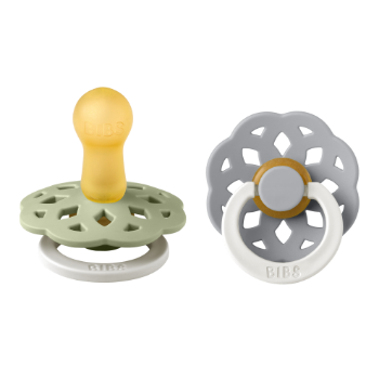 Slika BIBS Boheme dude (kaučuk) - Sage GLOW/Cloud GLOW (vel. 2)