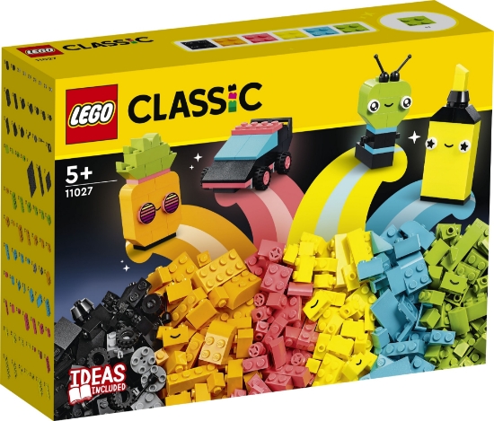 Slika LEGO® CLASSIC 11027 Kreativna fluorescentna zabava