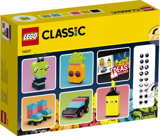 Slika LEGO® CLASSIC 11027 Kreativna fluorescentna zabava