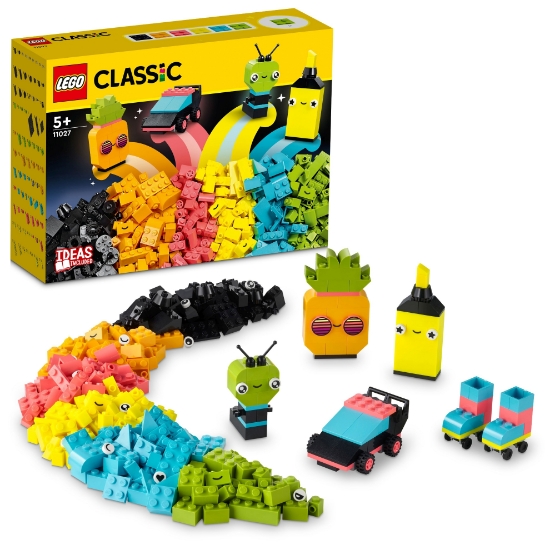 Slika LEGO® CLASSIC 11027 Kreativna fluorescentna zabava