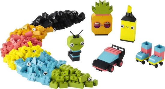 Slika LEGO® CLASSIC 11027 Kreativna fluorescentna zabava