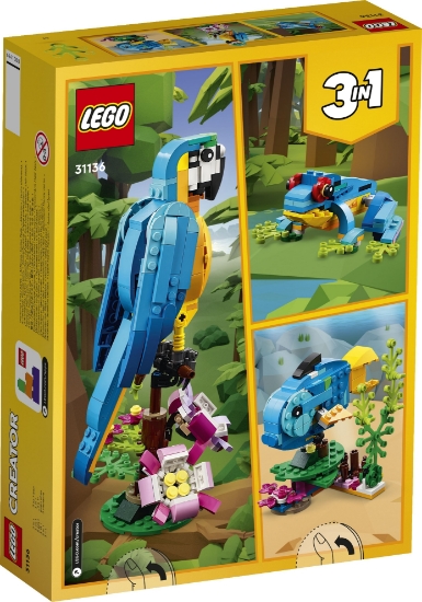 Slika LEGO® CREATOR 31136 Egzotična papiga