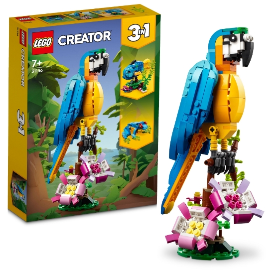 Slika LEGO® CREATOR 31136 Egzotična papiga