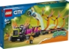 Slika LEGO® CITY 60357 Kamion za vratolomije s vatrenim obručima