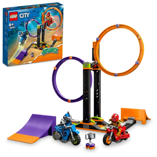 Slika LEGO® CITY 60360 Vrteći vratolomni izazov