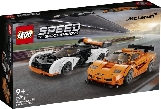 Slika LEGO® SPEED CHAMPIONS 76918 McLaren Solus GT i McLaren F1 LM