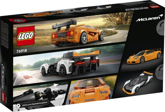 Slika LEGO® SPEED CHAMPIONS 76918 McLaren Solus GT i McLaren F1 LM