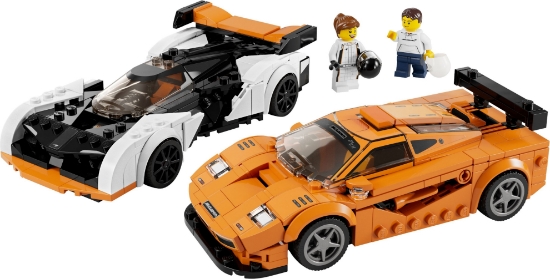 Slika LEGO® SPEED CHAMPIONS 76918 McLaren Solus GT i McLaren F1 LM