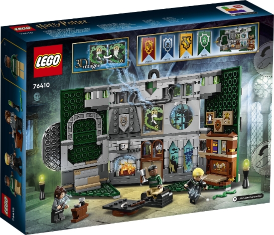 Slika LEGO® HARRY POTTER™ 76410 Zastava doma Slytherin™