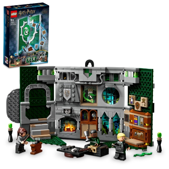 Slika LEGO® HARRY POTTER™ 76410 Zastava doma Slytherin™