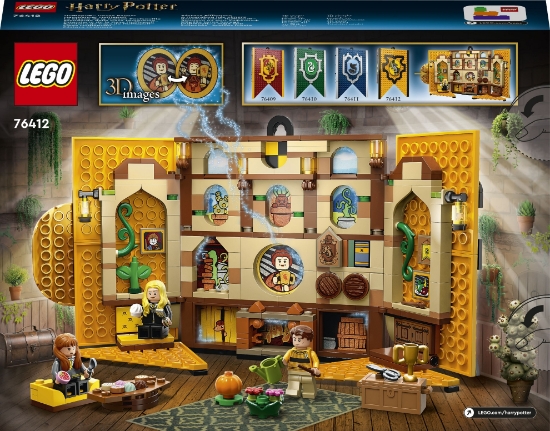 Slika LEGO® HARRY POTTER™ 76412 Zastava doma Hufflepuff™